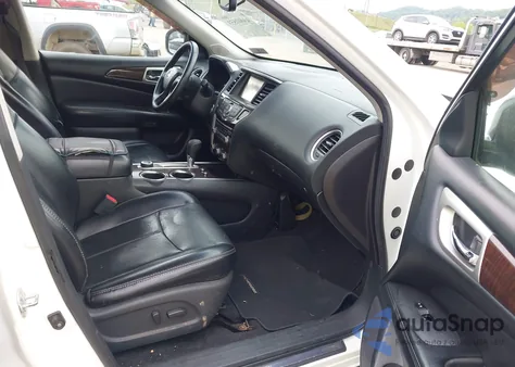 2014 Nissan Pathfinder Platinum from USA, damaged, VIN 5N1AR2MM5EC727350